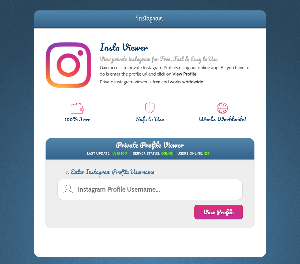 private instagram viewer free